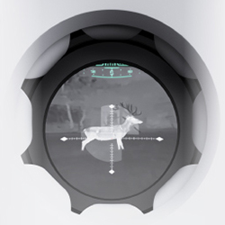 شاشة حرارية عالية التباين للمراقبة الليلية